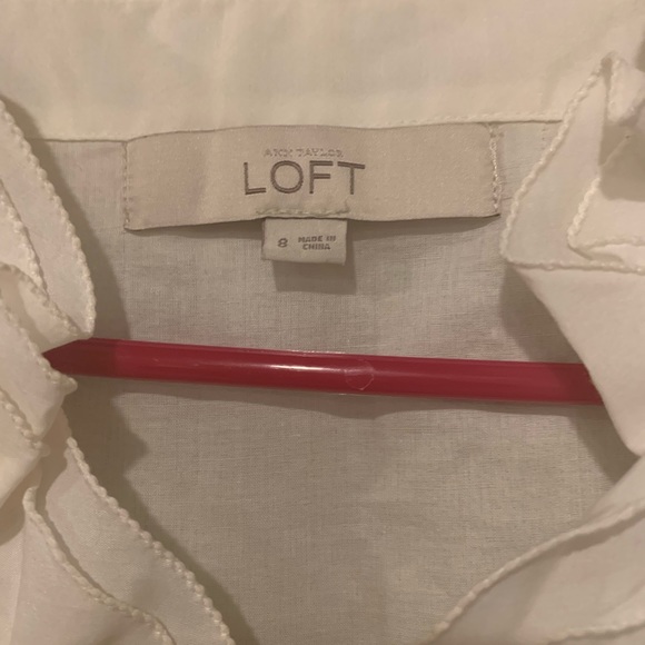 Loft Sleeveless Ruffled Dress - Picture 4 of 5